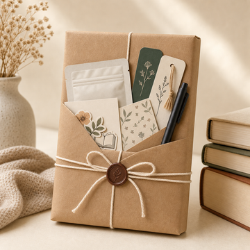 Blind Date with a Book Premium Box Gift Set | Mystery Book Box with Bookish Gifts
